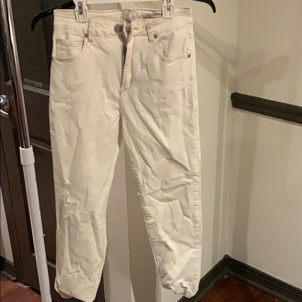 White pants